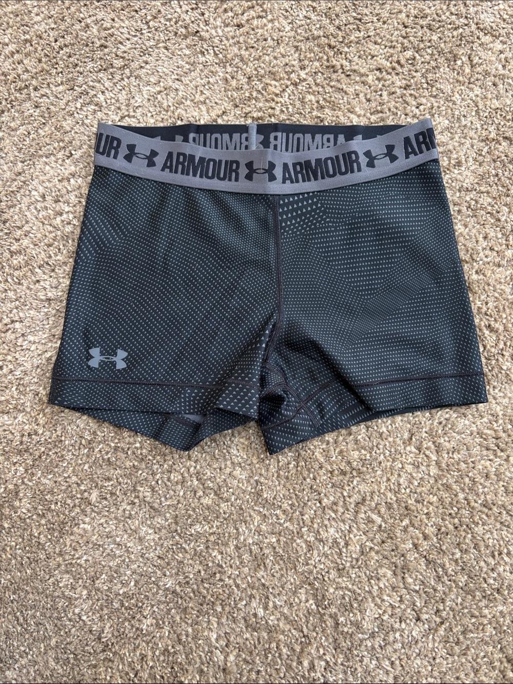 Under Armour Women's Black Compression Shorts